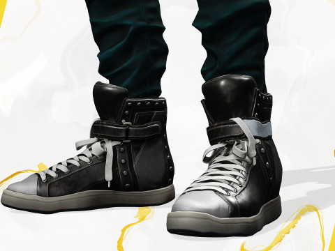 Afro boy toon cartoon Black Male stylized 3D Model