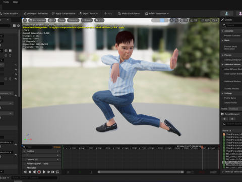 Classic Toon Guy Cartoon Male 3D Model