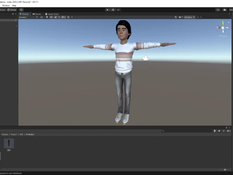 Indian Toon Cartoon Male 3D Model
