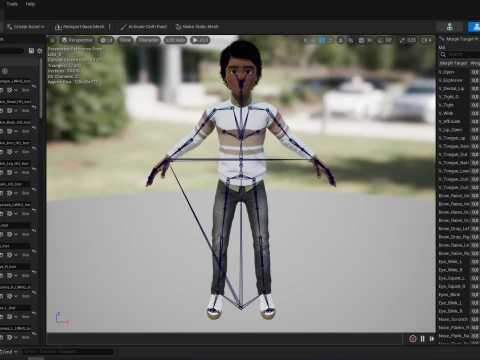 Indian Toon Cartoon Male 3D Model