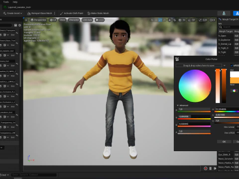 Indian Toon Cartoon Male 3D Model