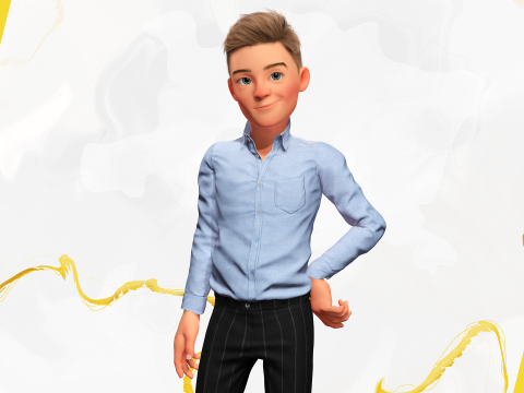 Brother Toon Model 3D