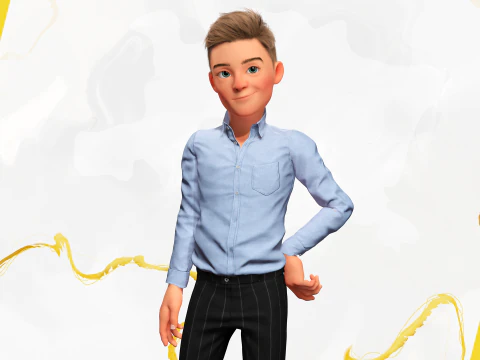 Brother Toon 3D Model