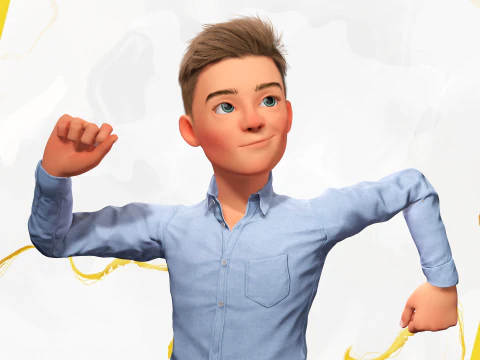 Brother Toon 3D Model