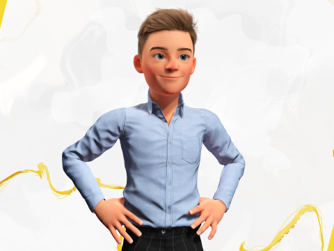 Brother Toon Model 3D