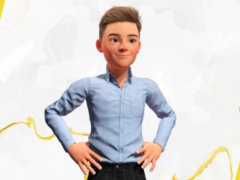 Brother Toon 3D Model