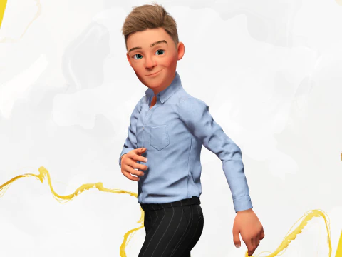 Brother Toon 3D Model