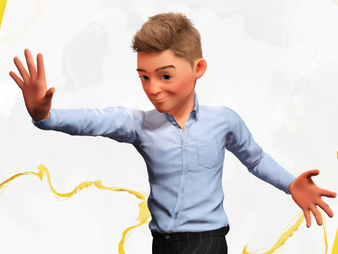 Brother Toon 3D Model