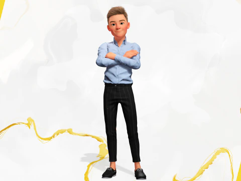 Brother Toon 3D Model