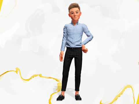 Brother Toon Model 3D