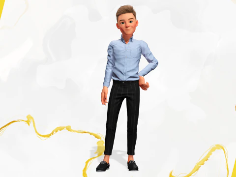 Brother Toon 3D Model