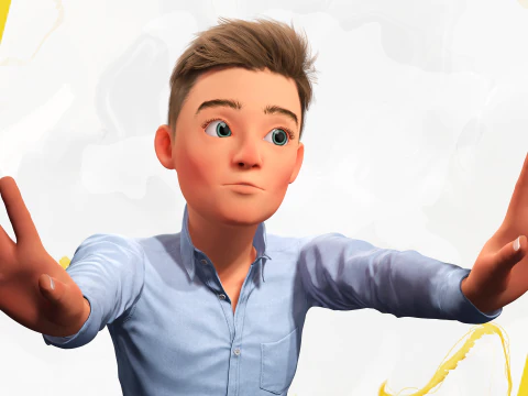 Brother Toon 3D Model