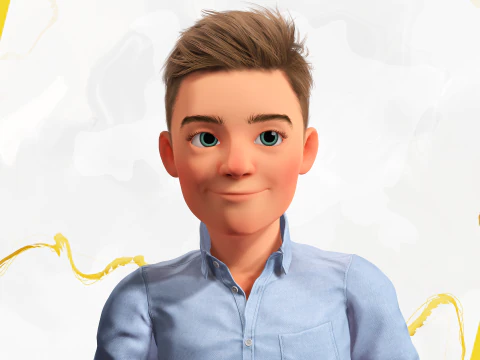 Brother Toon 3D Model