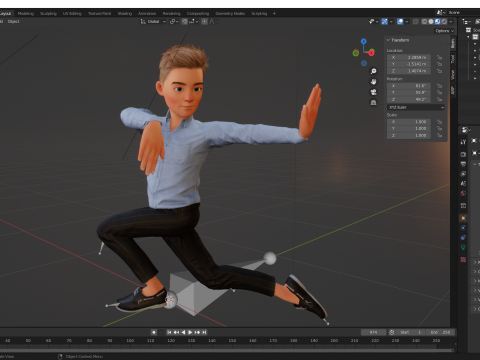 Brother Toon Model 3D