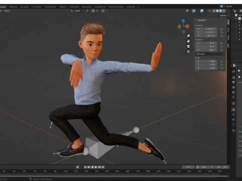 Brother Toon 3D Model