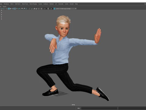 Brother Toon 3D Model