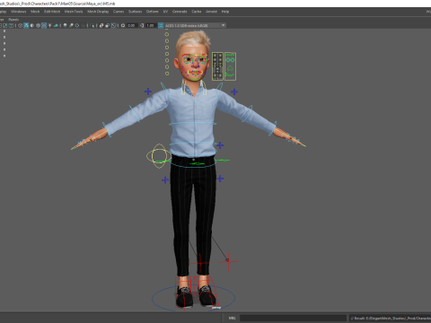 Brother Toon Model 3D