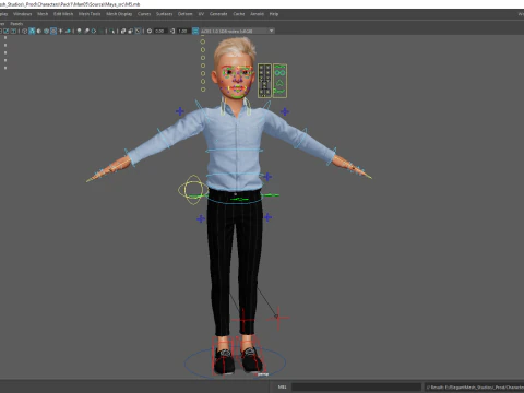 Brother Toon 3D Model