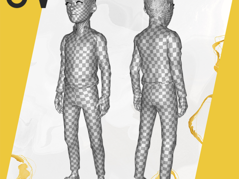 Brother Toon Model 3D