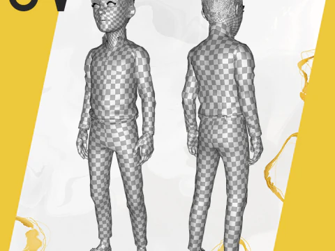 Brother Toon 3D Model