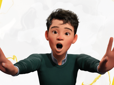 Boyfriend Cartoon Man 3D Model