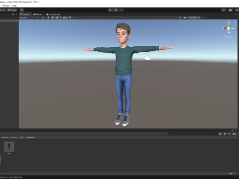 Boyfriend Cartoon Man 3D Model