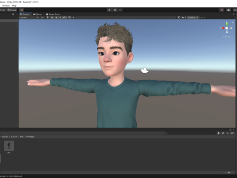 Boyfriend Cartoon Man 3D Model