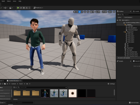 Boyfriend Cartoon Man 3D Model