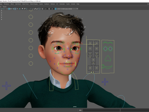 Boyfriend Cartoon Man 3D Model
