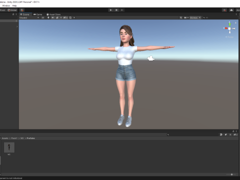 Sexy Girl Toon Woman 3D मॉडल