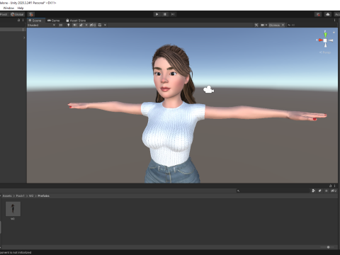 Sexy Girl Toon Woman 3D मॉडल