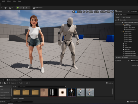 Sexy Girl Toon Woman 3D मॉडल