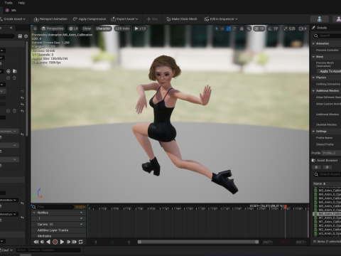 Stylized Cartoon Woman Toon girl 3Dモデル