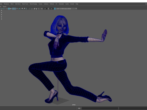 Prestige Asian girl Woman RealTime japanese korean Chinese 3D Model