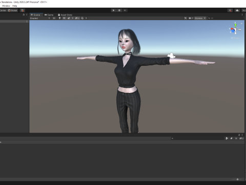 Prestige Asian girl Woman RealTime japanese korean Chinese 3D Model