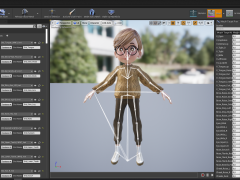 Brother Cartoon man Rigged Real Time male 3D 3D Model