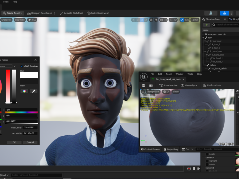 Father Cartoon Man Rigged RealTime Male 3D Model