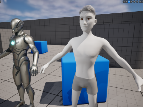 Free Stylized Cartoon Male Rigged Toon Young Man Cartoon 3D 3D मॉडल