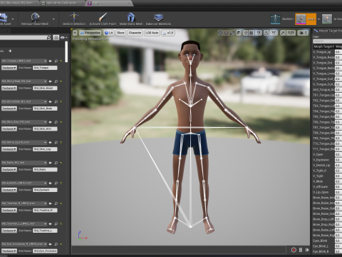 Versatile Beauty 3D Afro-American Male Character Rigged 3D Model