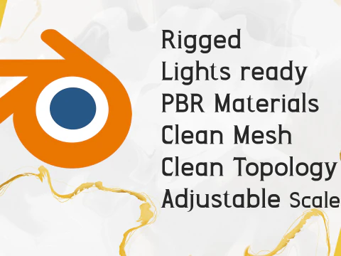 Leuke Jonge Vrouw Rood 3D Model