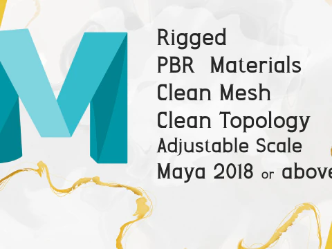 Leuke Jonge Vrouw Rood 3D Model