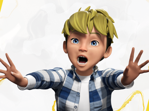 Charming Rigged Stylized 3D Cartoon Boy Character Game 3D मॉडल