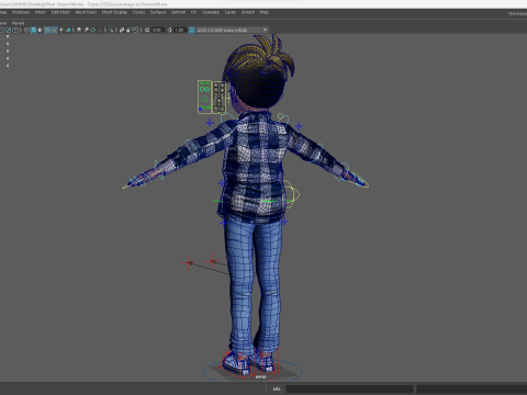 Charming Rigged Stylized 3D Cartoon Boy Character Game 3D मॉडल