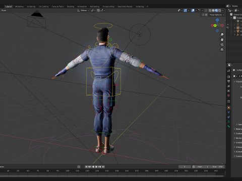 Stylized Cartoon Male Nurse Medical Doctor Character 3D Model