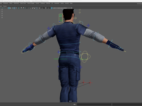 Stylized Cartoon Male Nurse Medical Doctor Character 3D Model