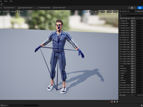 Stylized Cartoon Male Nurse Medical Doctor Character 3D Model