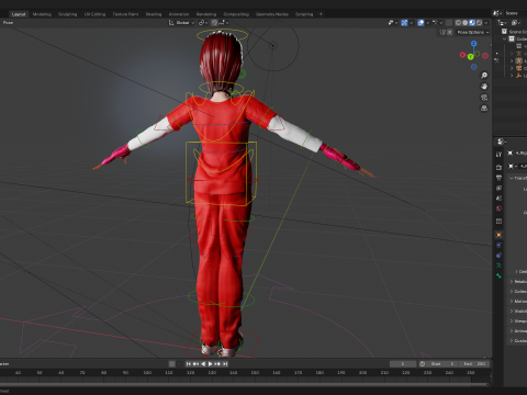 Toon Female Medic Rigged Model Nurse Medical Doctor 3D मॉडल