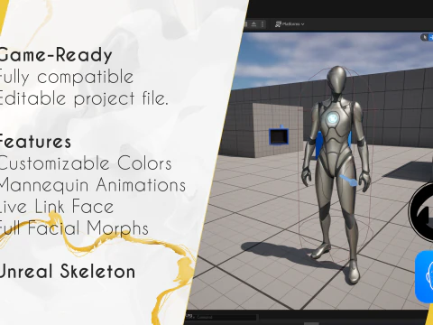 Manipulierter Polizist Toon Charakter Toon Cop 3D Modell