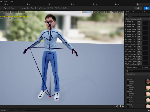 Intellectual Look with Glasses Stylized Professional Male 3D Model