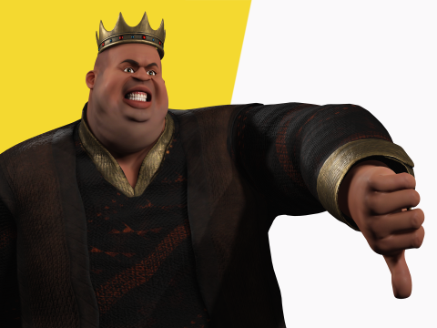 Medieval Royal Rigged Stylized 3D King Character 3D Модель